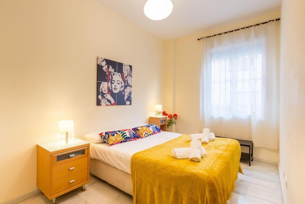 Bright, Quiet And Nice Ground Floor In The Center Málaga Esterno foto